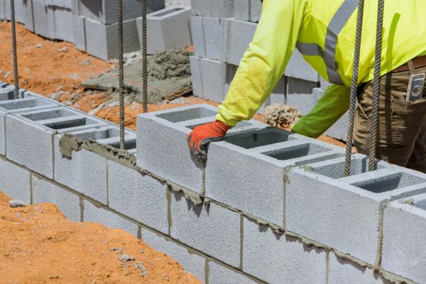 Concrete Blocks Installation in Hayward