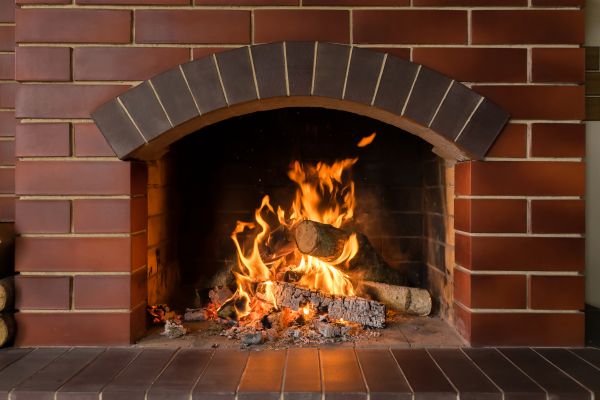 Brick Fireplace Installation in Hayward