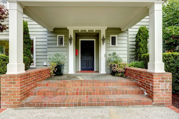 Front Porch Masonry Repair in Hayward