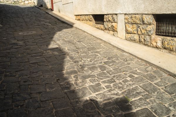 Stone Sidewalk Repair in Hayward