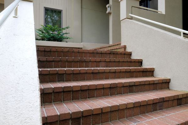 Entryway Brick Repair in Hayward